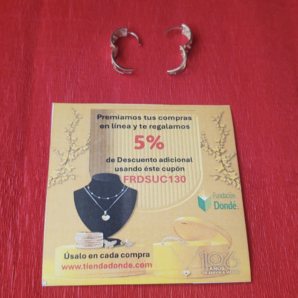 HUGGIES ORO 14K 2.6 (NUEVO)