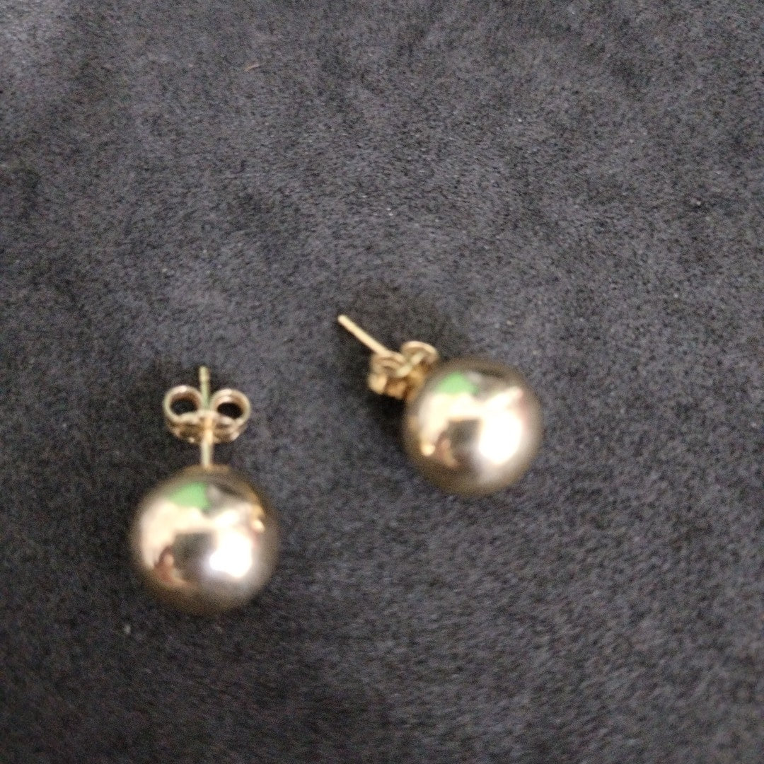 BROQUELES PAR ORO 14 K 1,50 GRMS (SEMINUEVO)