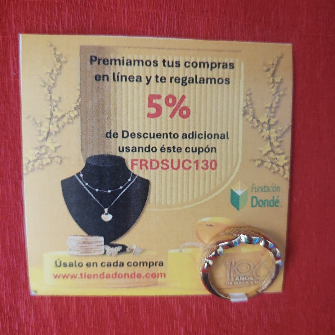 ANILLOS DAMA ORO 10K 2.7 (NUEVO)