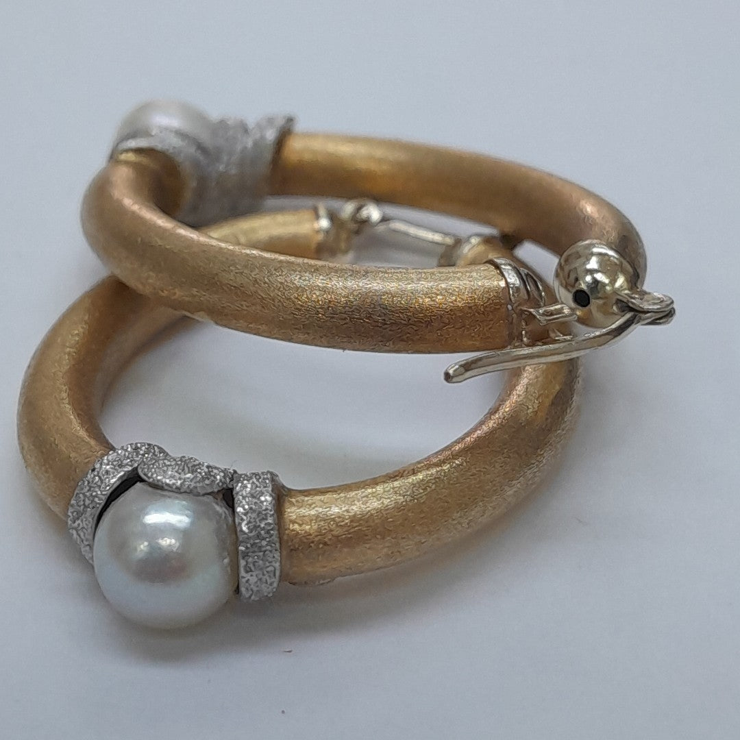 ARRACADAS PAR ORO 14 K 6.1 GRMS (SEMINUEVO)