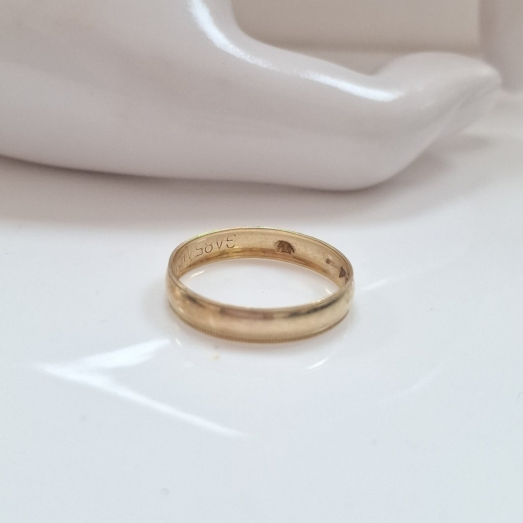 ARGOLLA ORO 10 K 1.3 GRMS (SEMINUEVO)