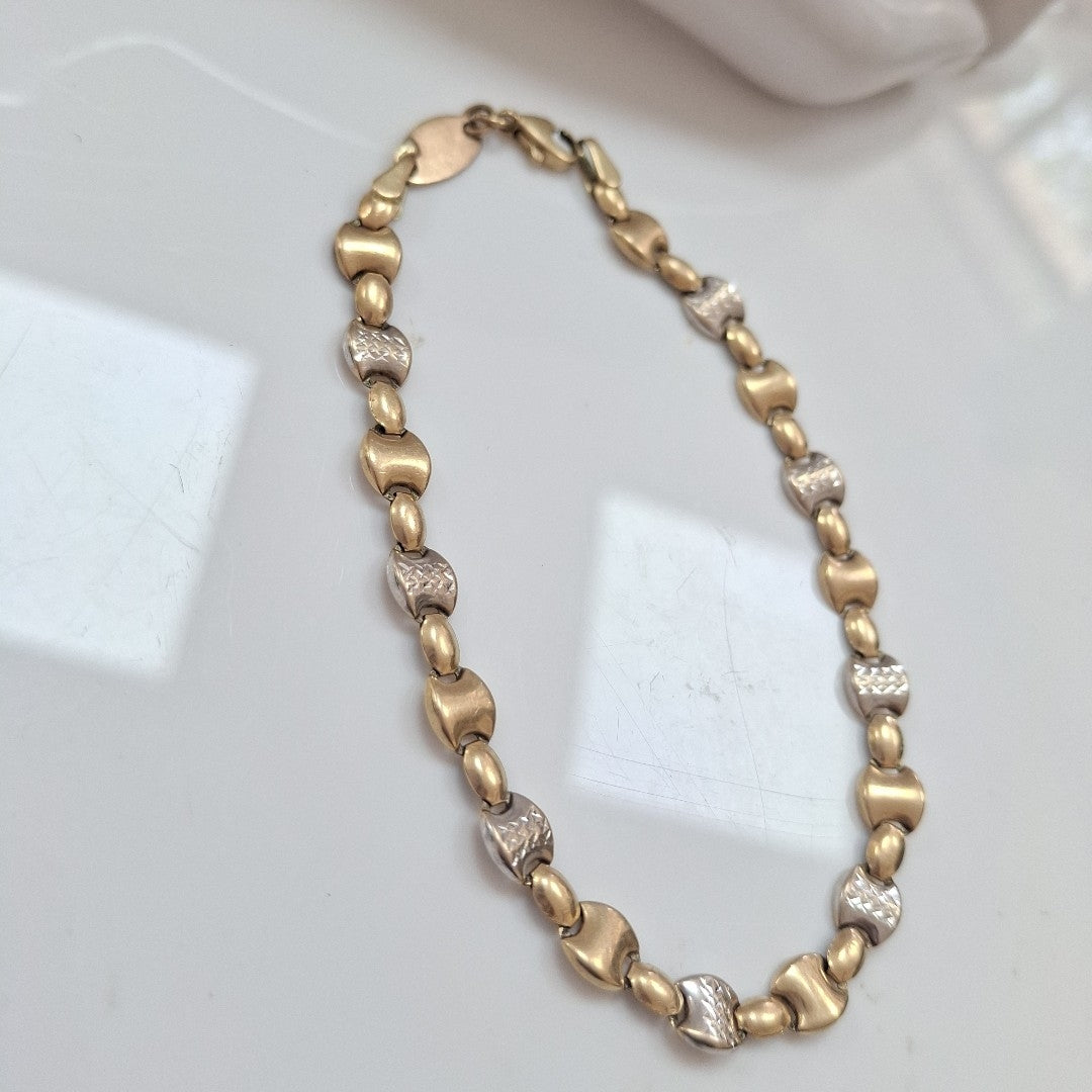 PULSERA ORO 14 K 4.6 GRMS (SEMINUEVO)
