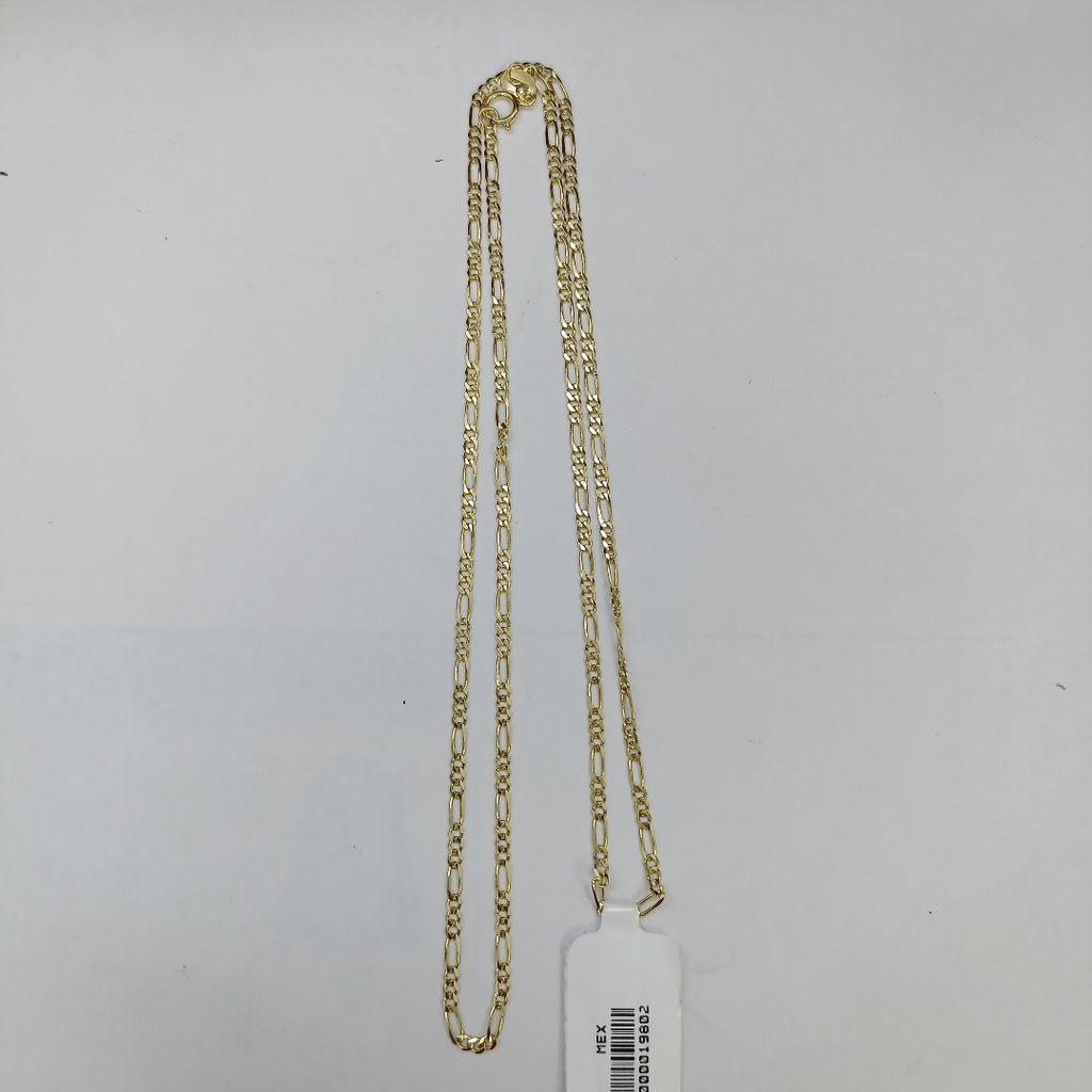 CADENAS TEJIDO 3X1 ORO 10K 55 CM 3.2 GR (NUEVO)