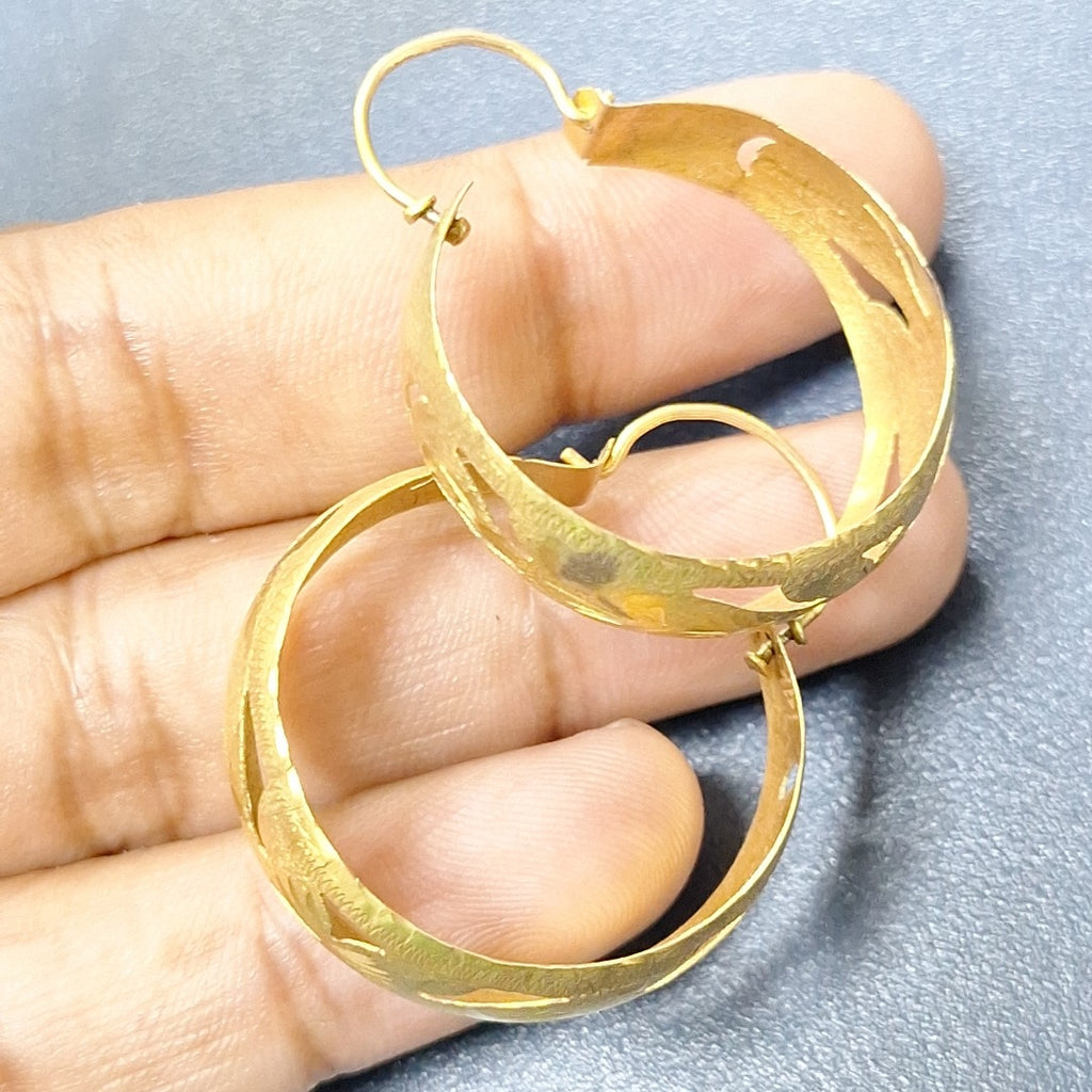 ARRACADAS PAR ORO 8 K 4,20 GRMS (SEMINUEVO)