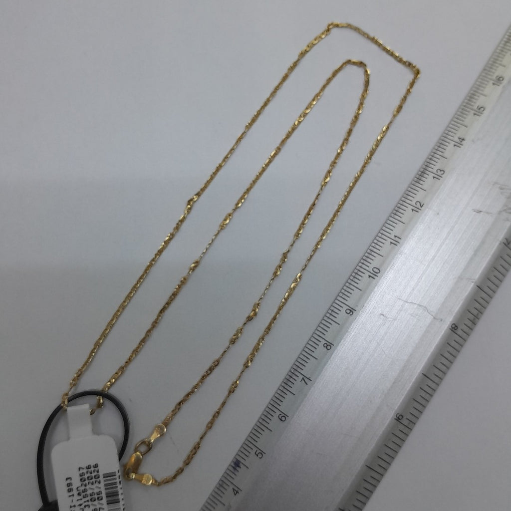 CADENA ORO 14 K 2.7 GRMS (SEMINUEVO)