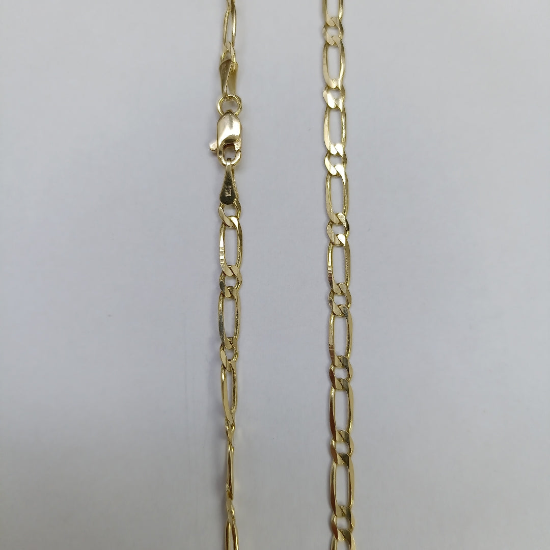 CADENAS 1X1 ORO 14K 55 CM 7.5 GR (NUEVO)