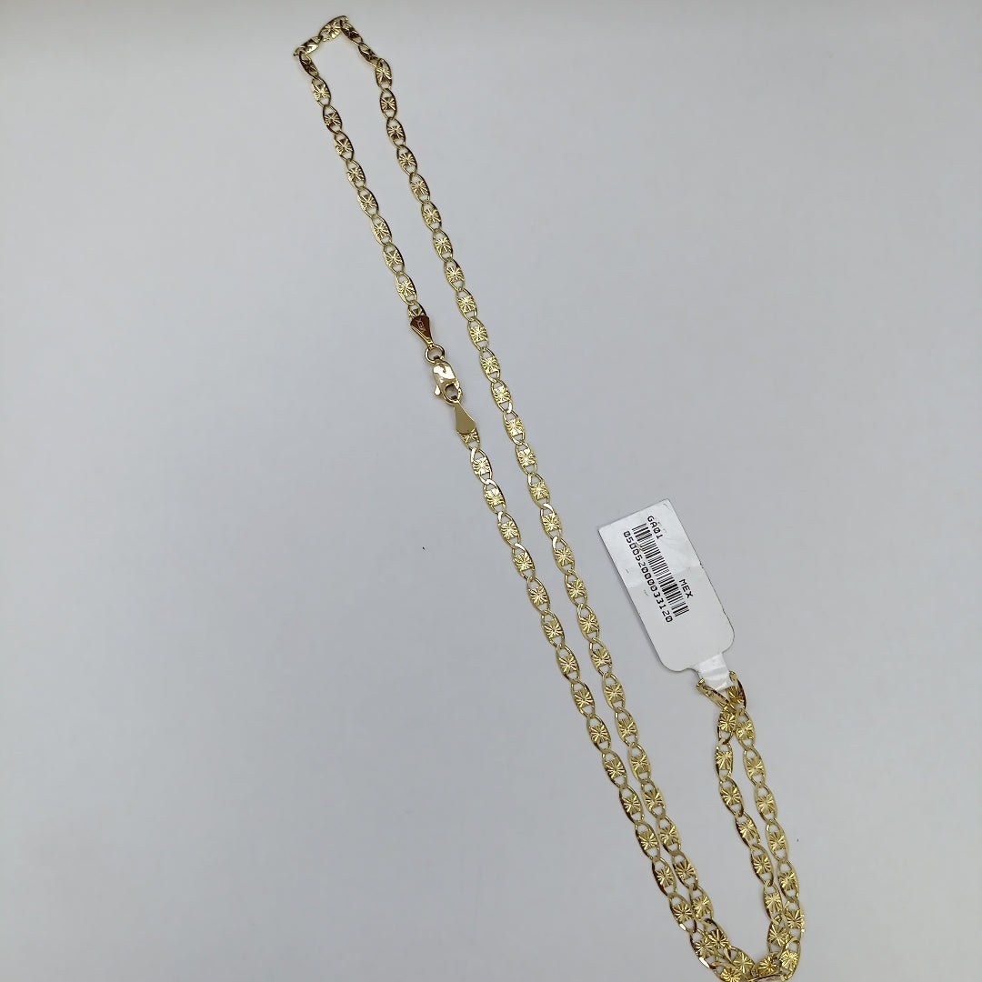 CADENAS GUCHI ORO 14K 55 CM 7.1 GR (NUEVO)