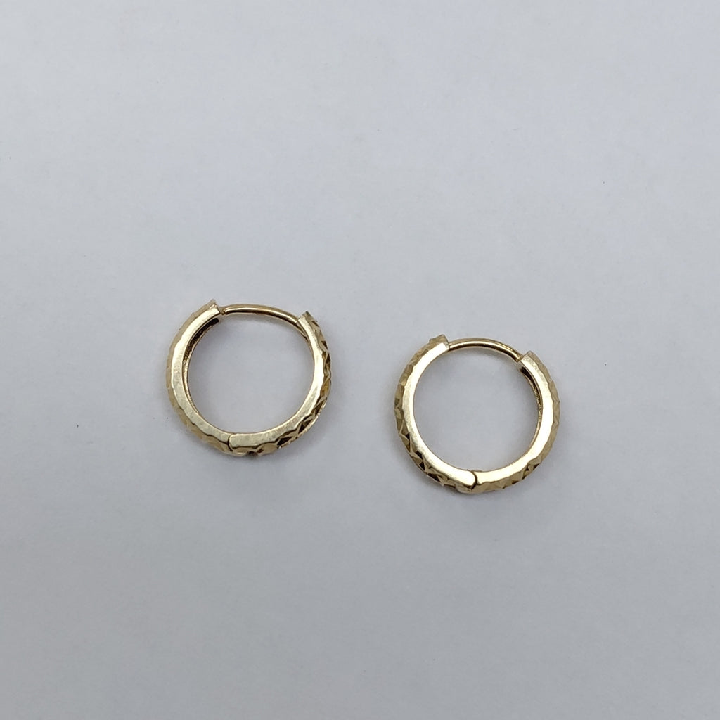 ARRACADAS PAR ORO 8 K 2 GRMS (SEMINUEVO)
