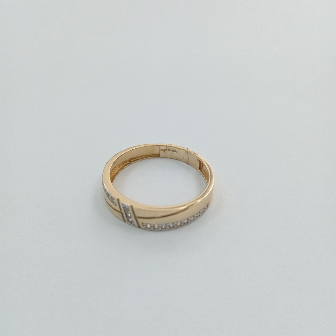 ANILLOS DAMA ORO 14K 2 (NUEVO)