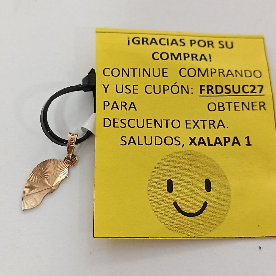 DIJE ORO 14 K 0.6 GRMS (SEMINUEVO)