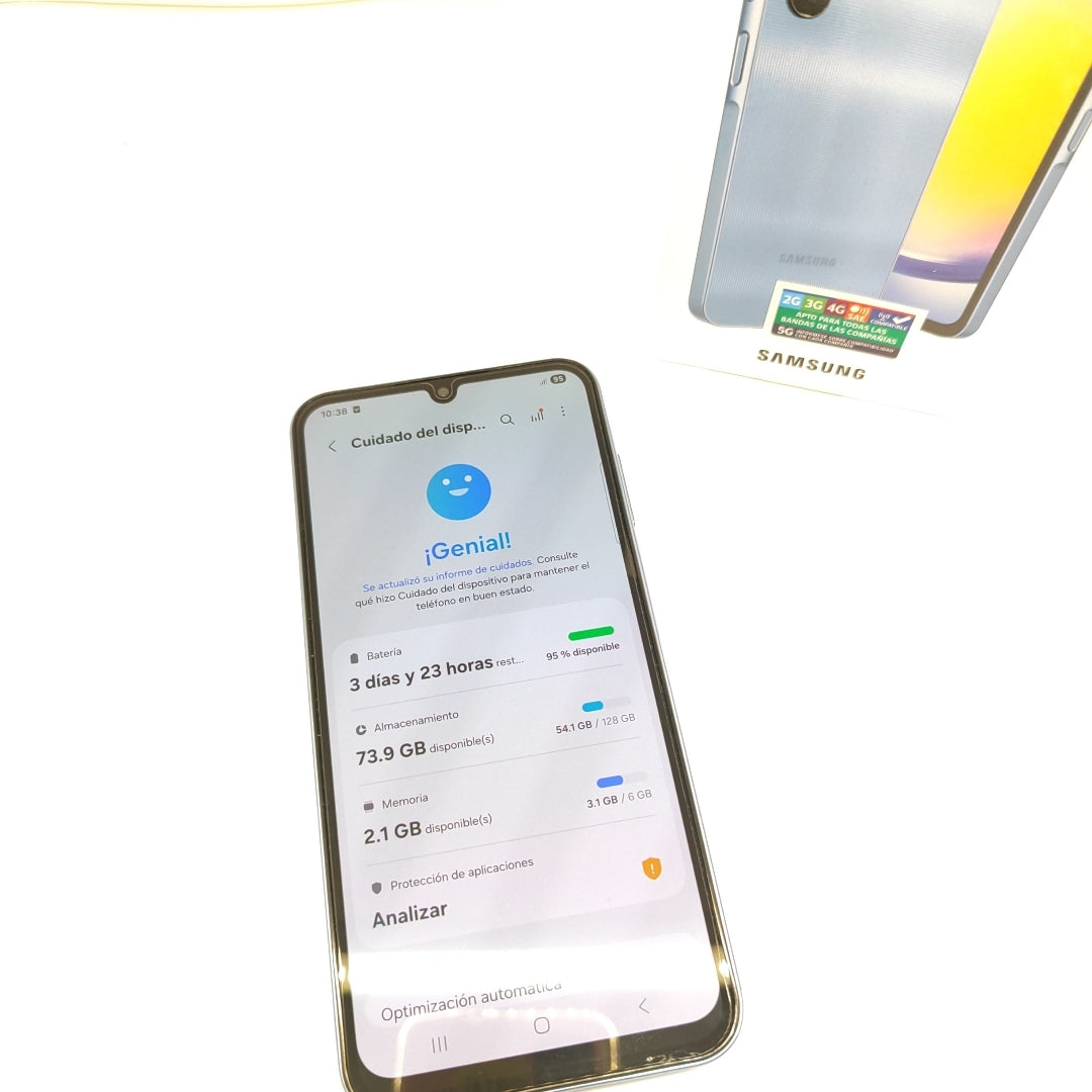 CELULAR SAMSUNG GALAXY A25 5G SM-A256E/DSN (2023) 128 GB 6 GB RAM (SEMINUEVO)