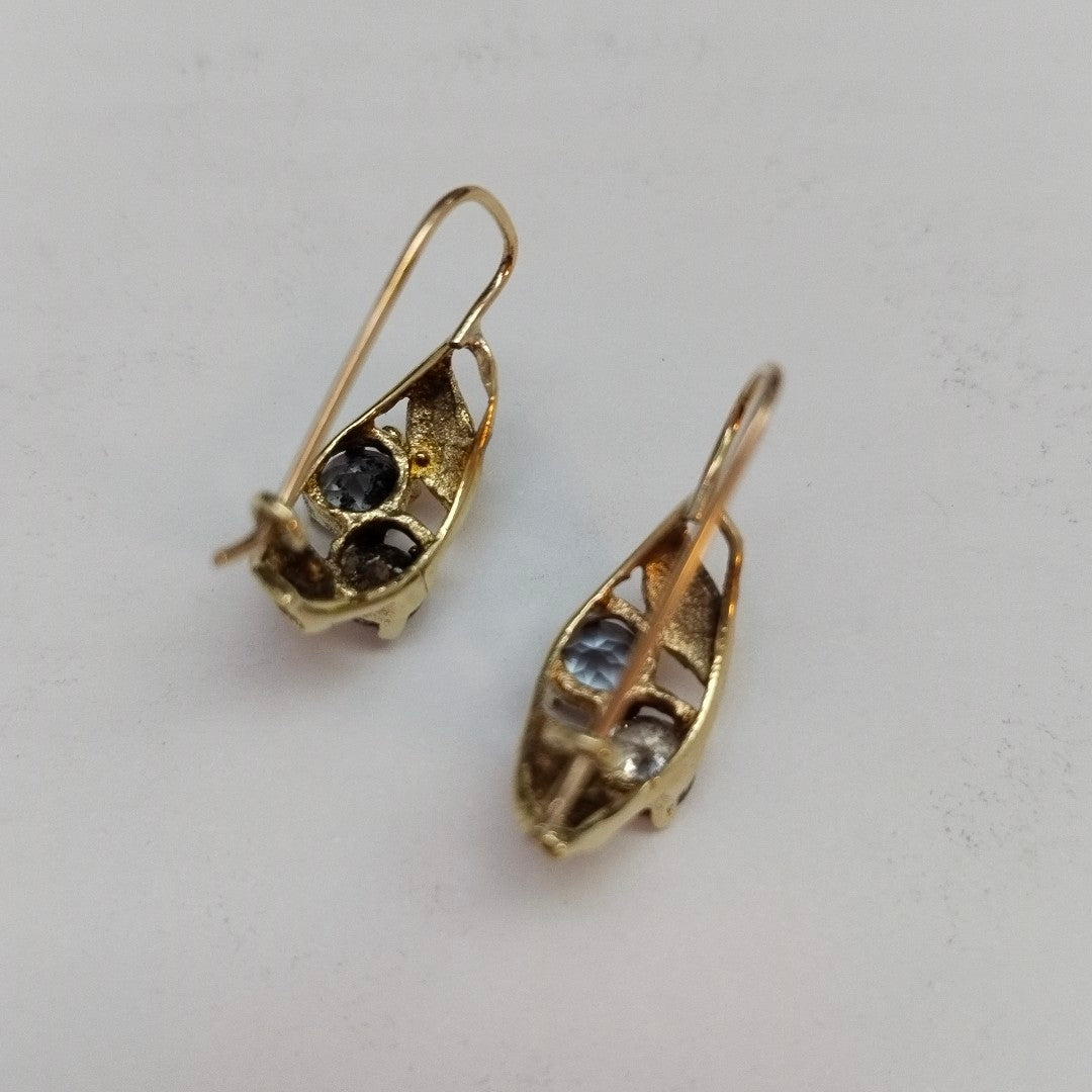 ARETES PAR ORO 10 K 3.2 GRMS (SEMINUEVO)