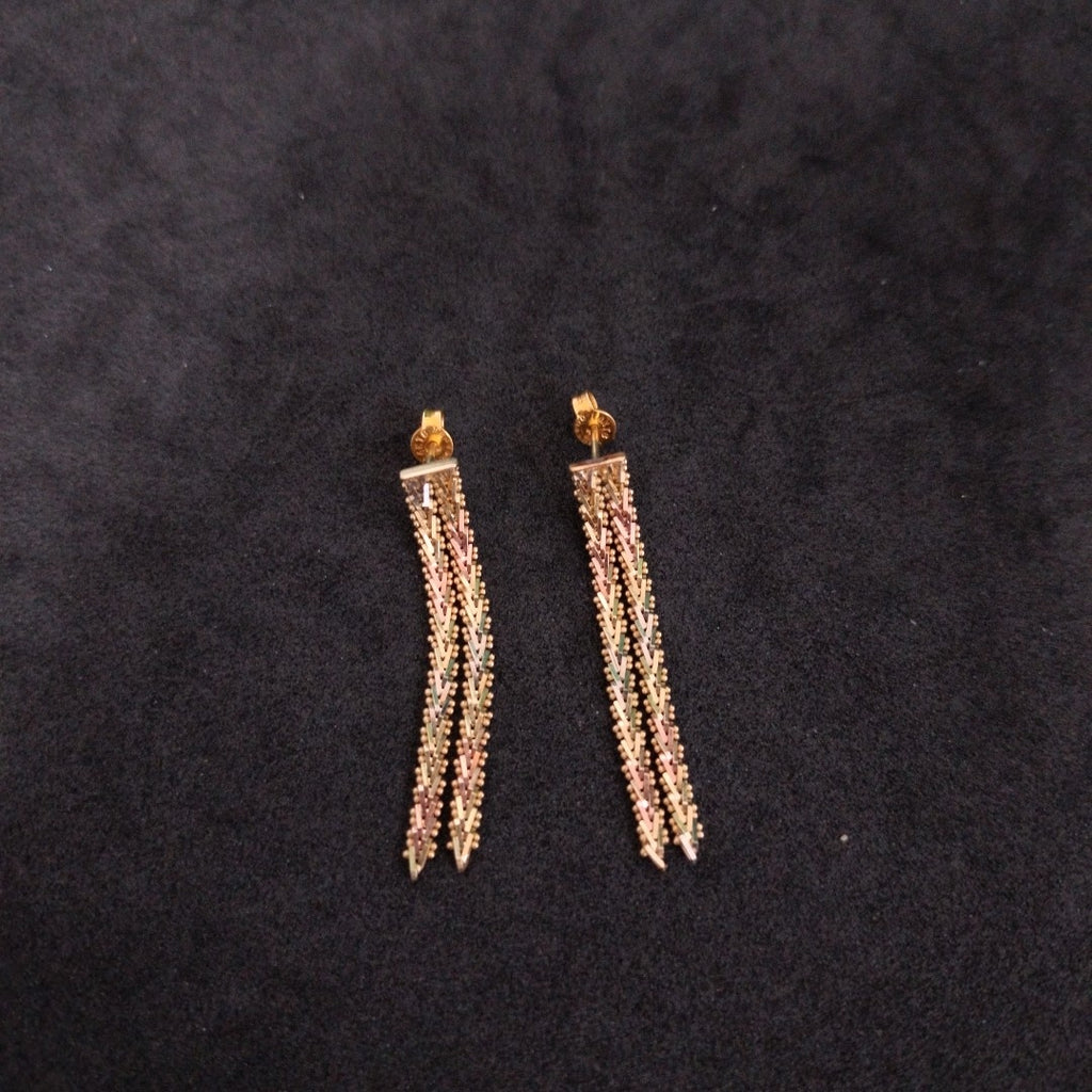 ARETES PAR ORO 14 K 5 GRMS (SEMINUEVO)