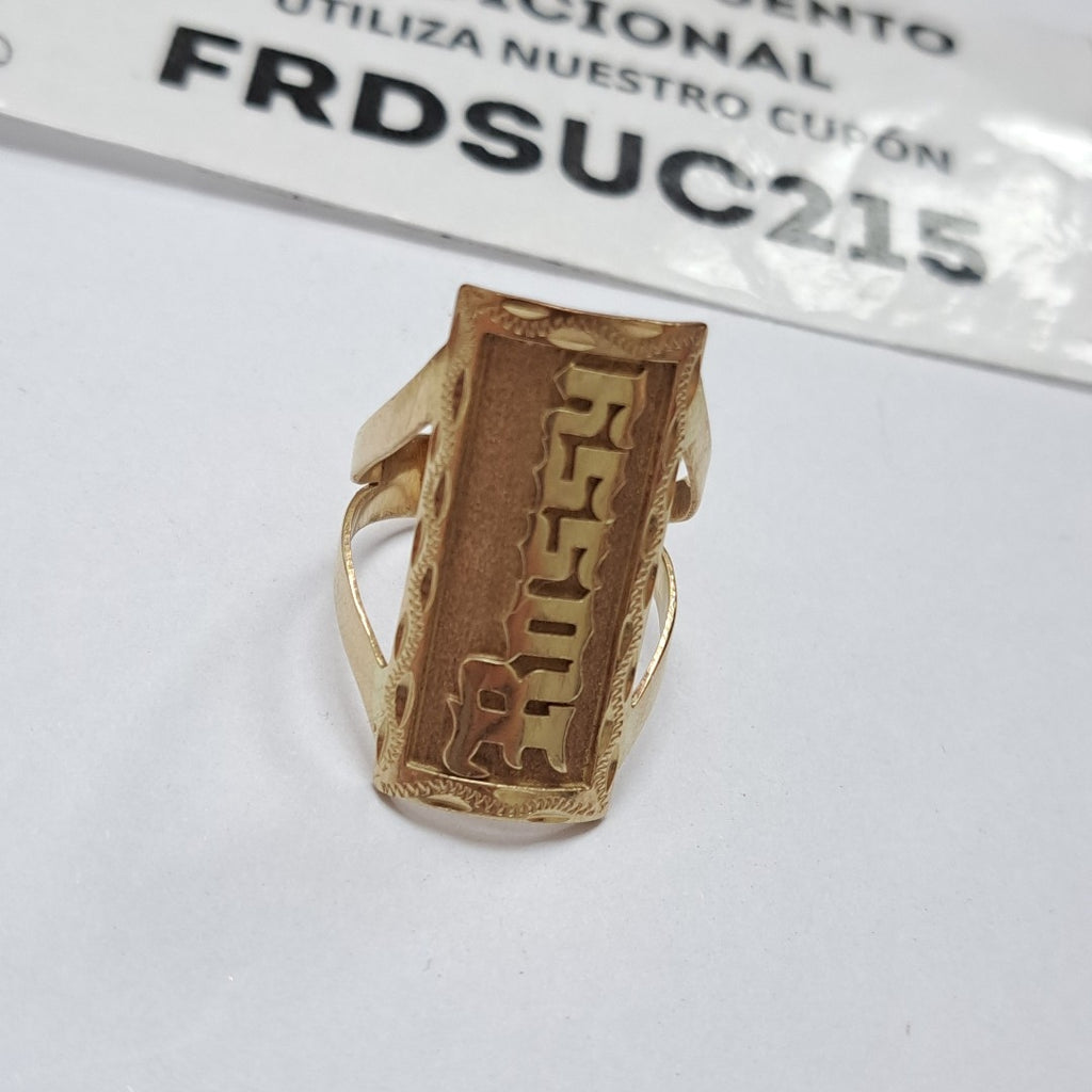 ANILLITO ORO 10 K 5.9 GRMS (SEMINUEVO)