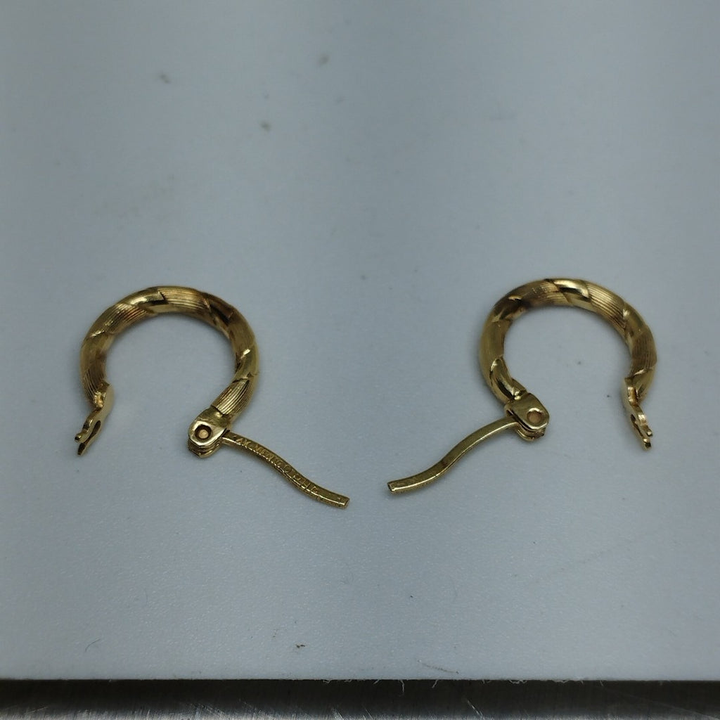 ARRACADAS PAR ORO 14 K 1.2 GRMS (SEMINUEVO)