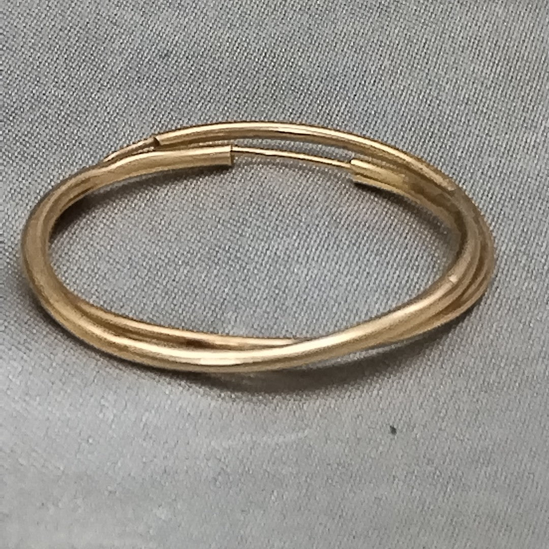ARRACADAS PAR ORO 14 K 0,90 GRMS (SEMINUEVO)