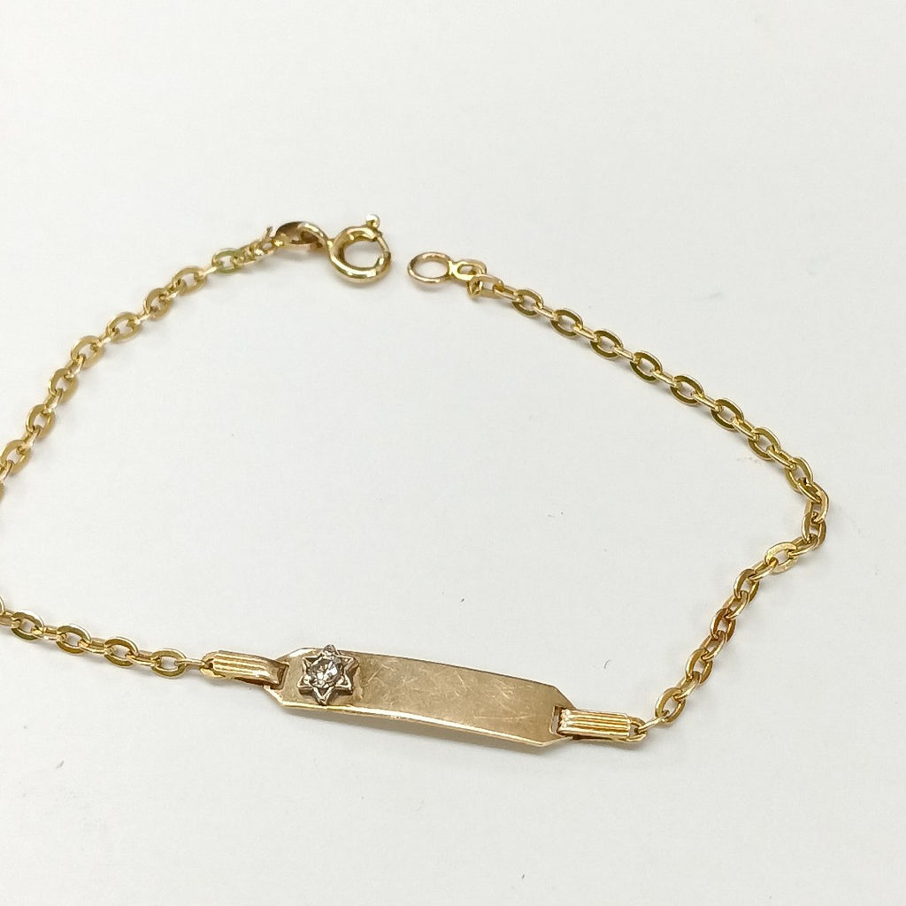 ESCLAVA ORO 14 K 2,40 GRMS (SEMINUEVO)