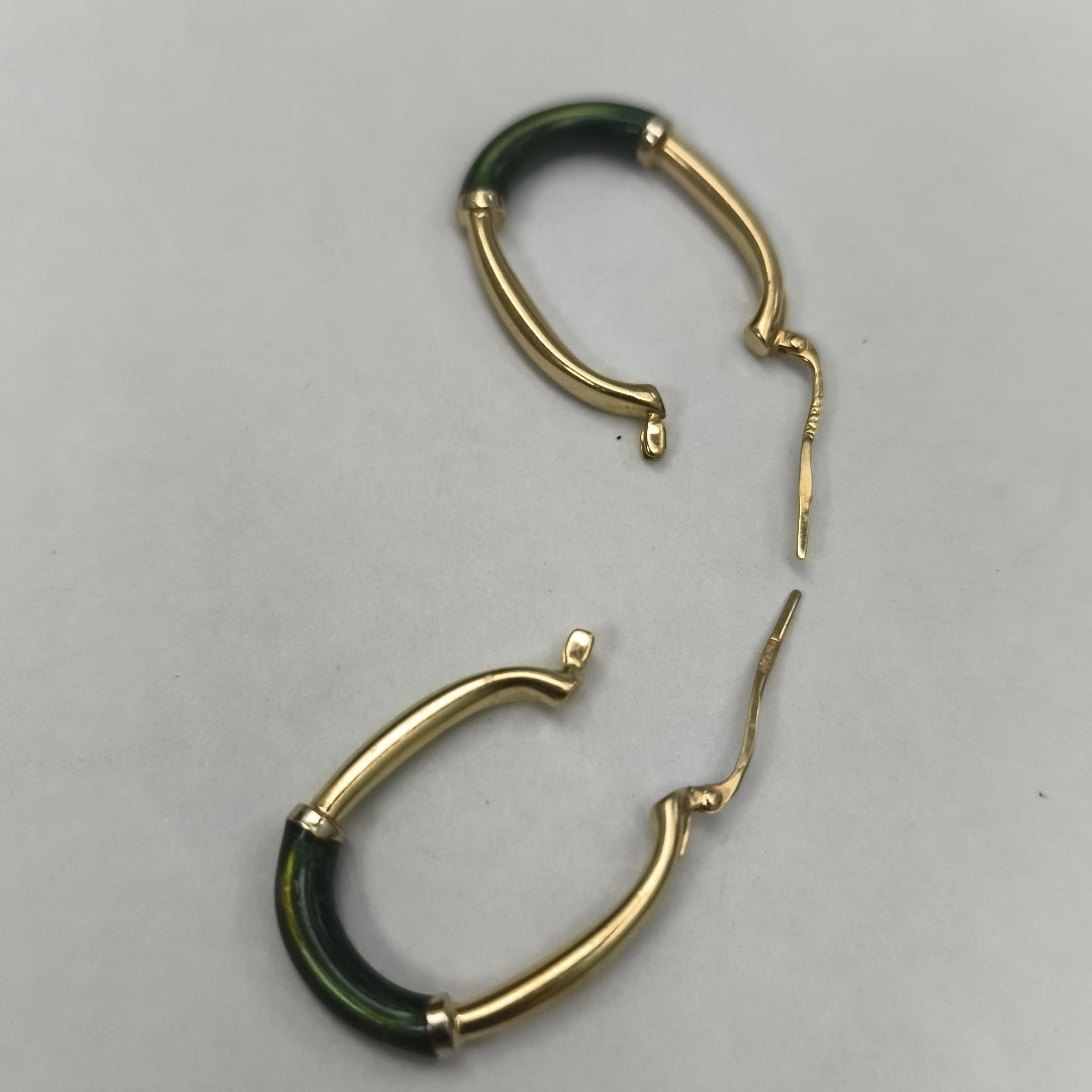 ARRACADAS PAR ORO 14 K 4.1 GRMS (SEMINUEVO)
