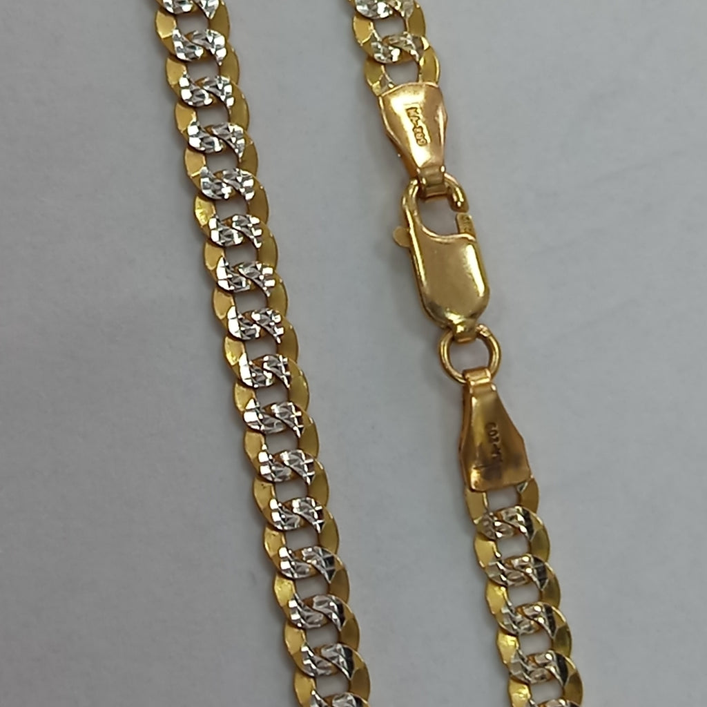 CADENA ORO, RODIADO 14 K 11.3 GRMS (SEMINUEVO)
