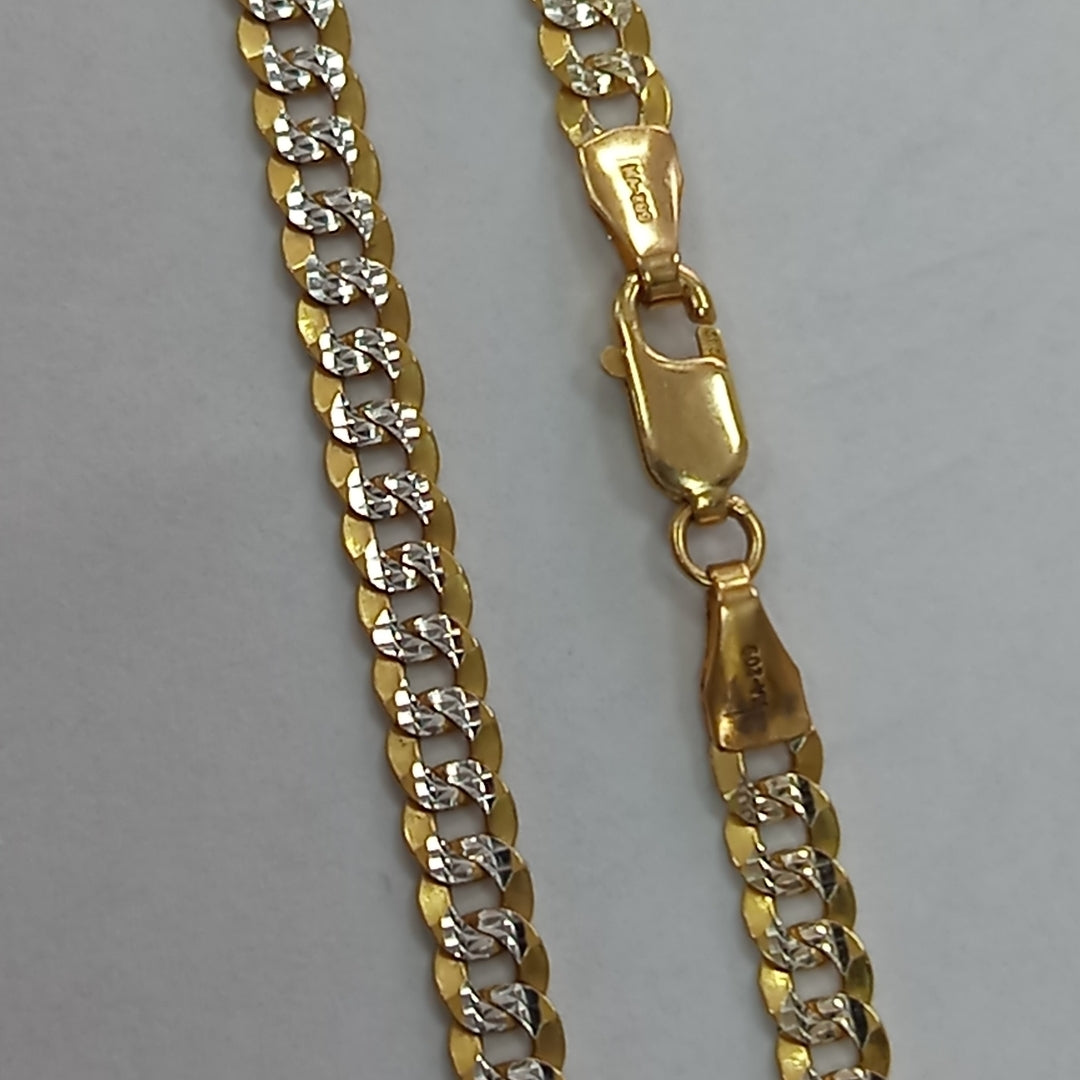 CADENA ORO, RODIADO 14 K 11.3 GRMS (SEMINUEVO)