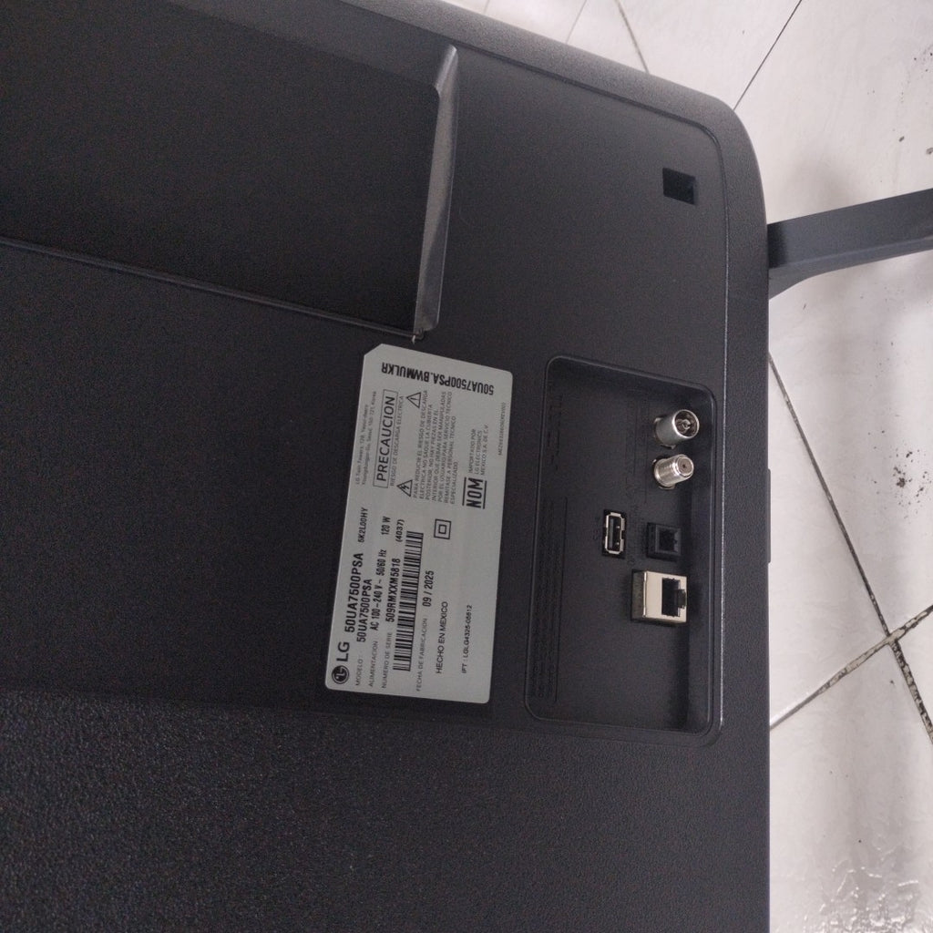 PANTALLA LG 50UA7500PSA (2025) 50" ULTRA HD 4K (SEMINUEVO)