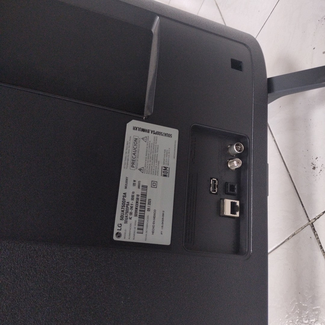 PANTALLA LG 50UA7500PSA (2025) 50" ULTRA HD 4K (SEMINUEVO)