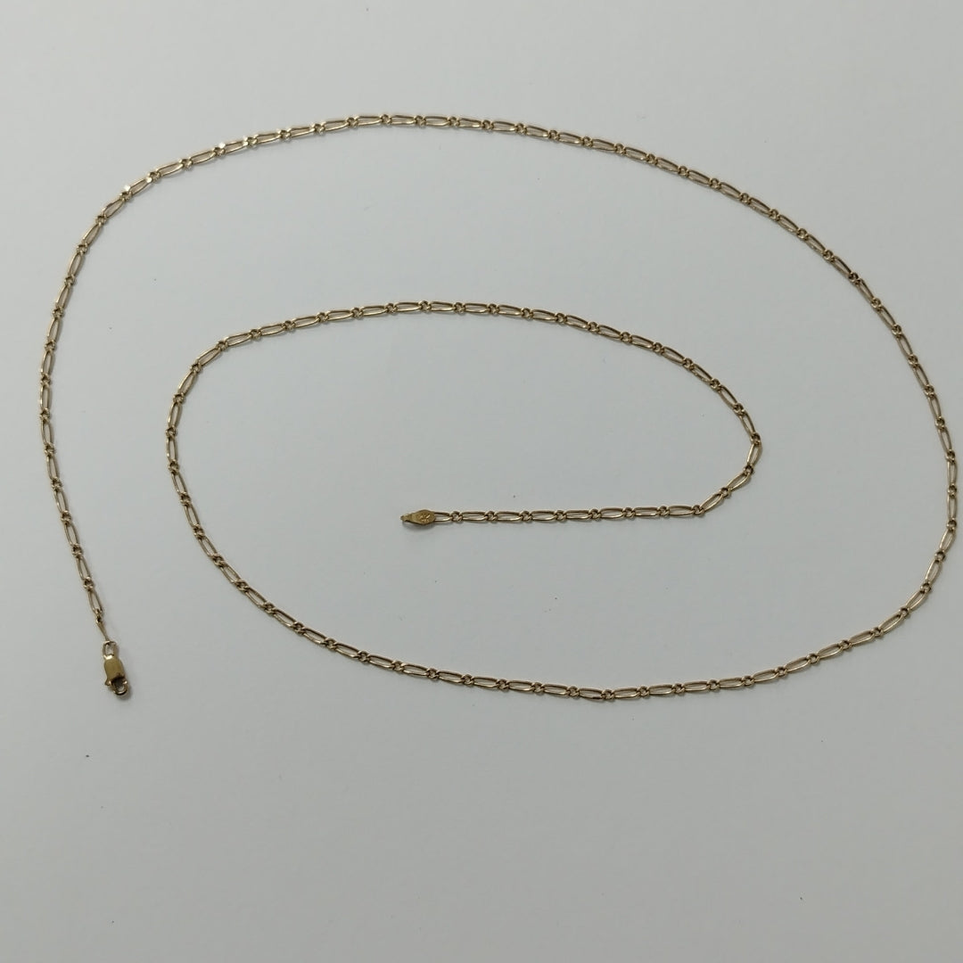 CADENA ORO 14 K 4,00 GRMS (SEMINUEVO)