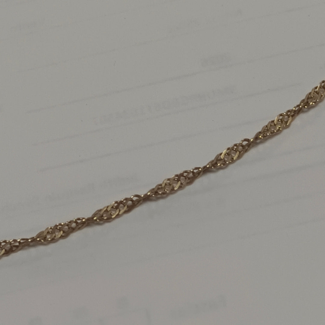 CADENA ORO 14 K 2.9 GRMS (SEMINUEVO)