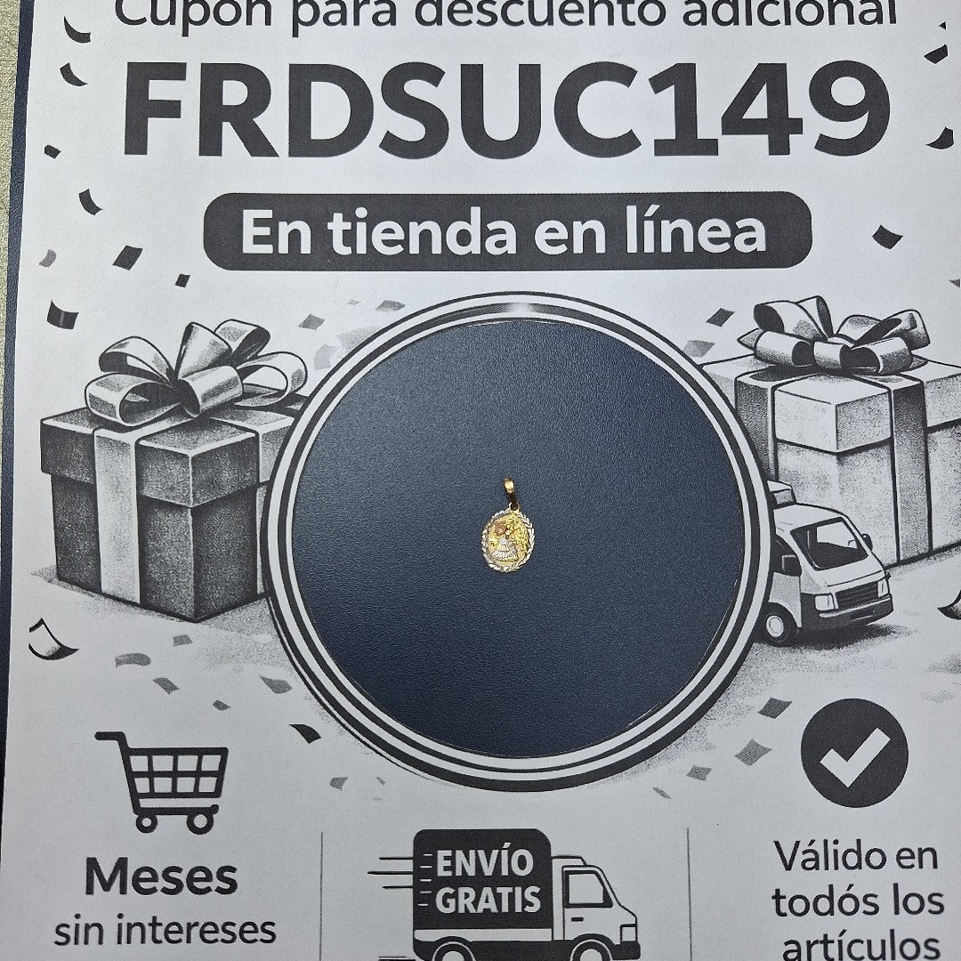 DIJE ORO 10 K 0,80 GRMS (SEMINUEVO)