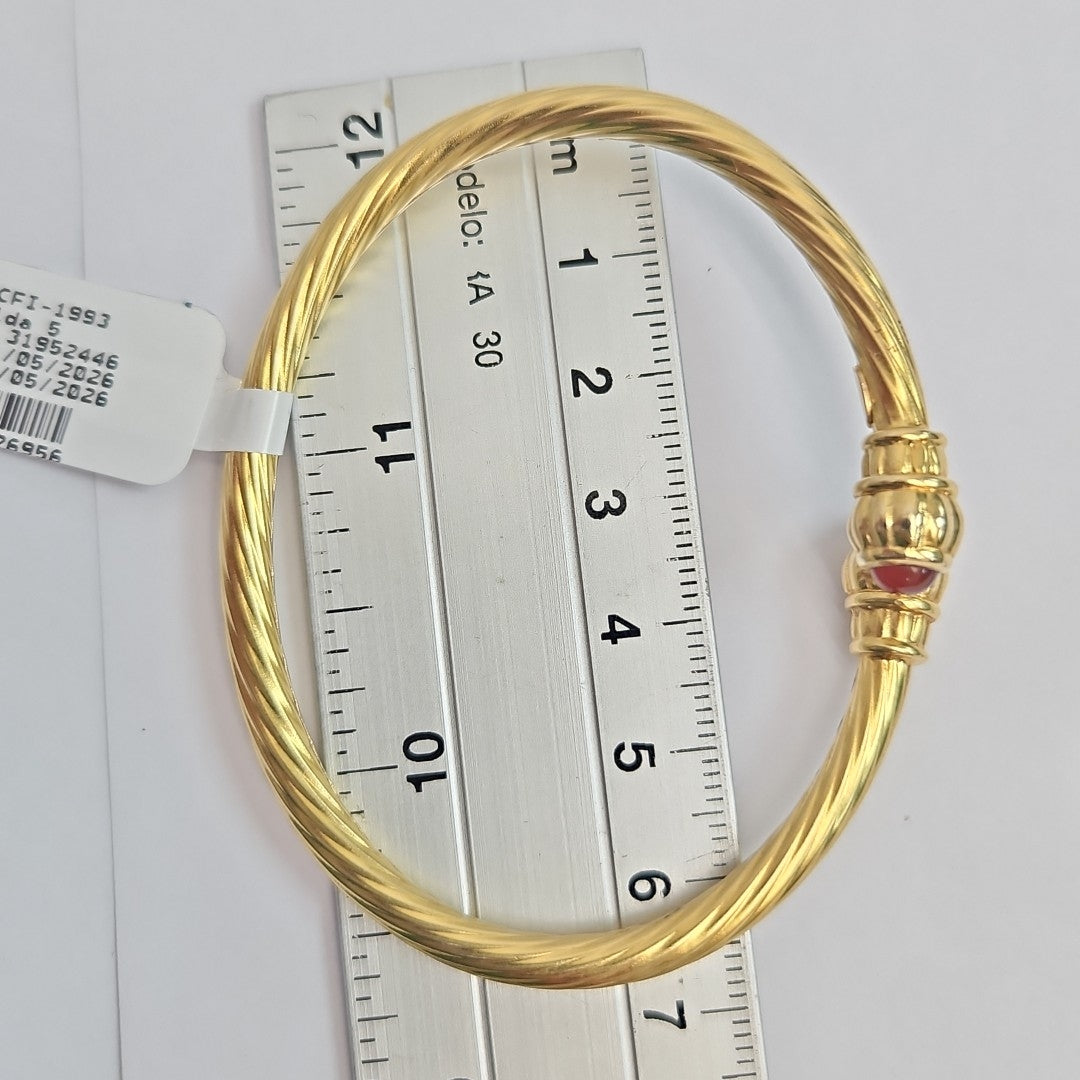 PULSERA RIGIDA ORO 14 K 12.7 GRMS (SEMINUEVO)