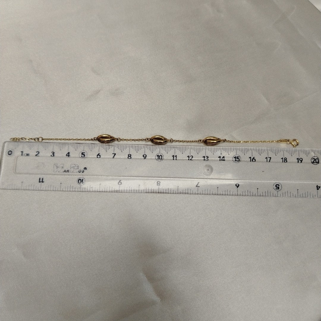 PULSERAS DAMA ORO 14K 3 (NUEVO)