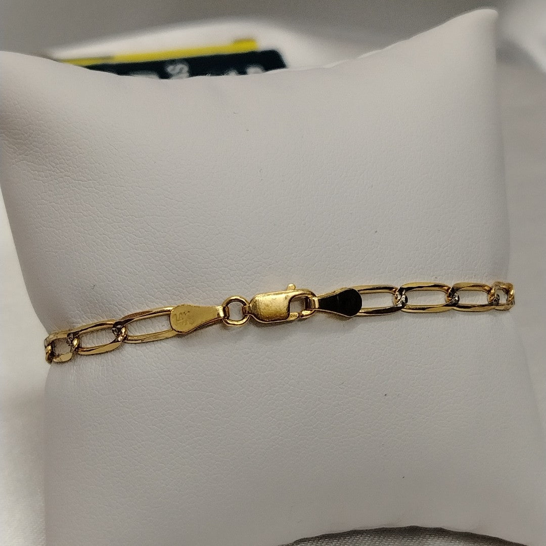 PULSERA TEJIDO ESLABONES 3.9G 18 CM (NUEVO)