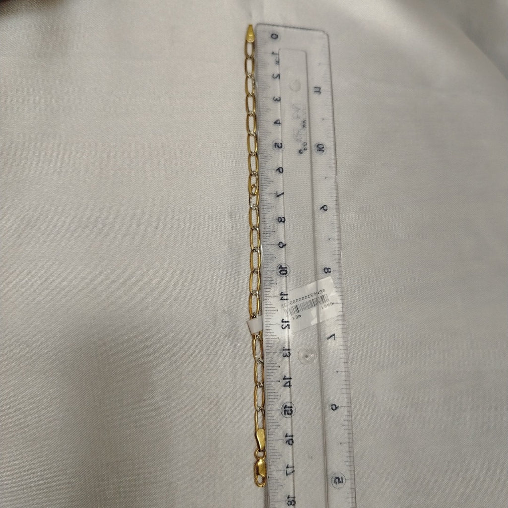 PULSERA TEJIDO ESLABONES 4G 18 CM (NUEVO)