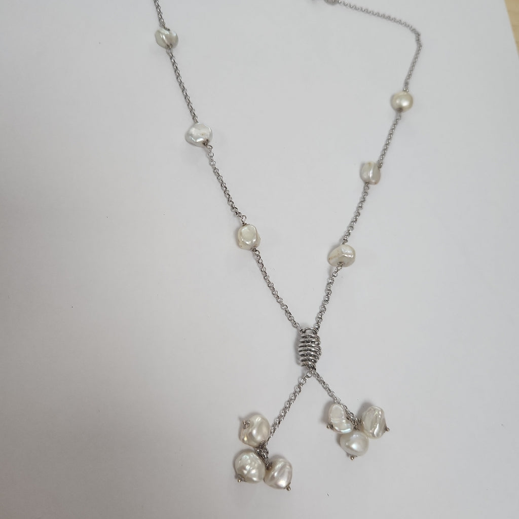 GARGANTILLA ORO BLANCO 14 K 9.8 GRMS (SEMINUEVO)