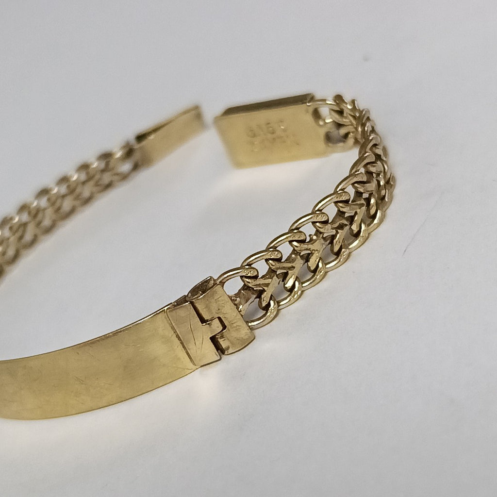 ESCLAVA ORO 10 K 8.5 GRMS (SEMINUEVO)
