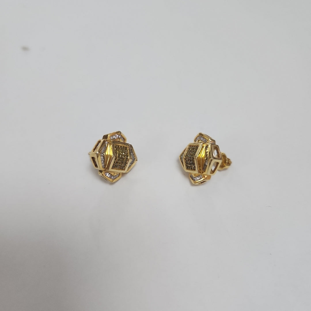 BROQUELES PAR ORO 14 K 7.3 GRMS (SEMINUEVO)