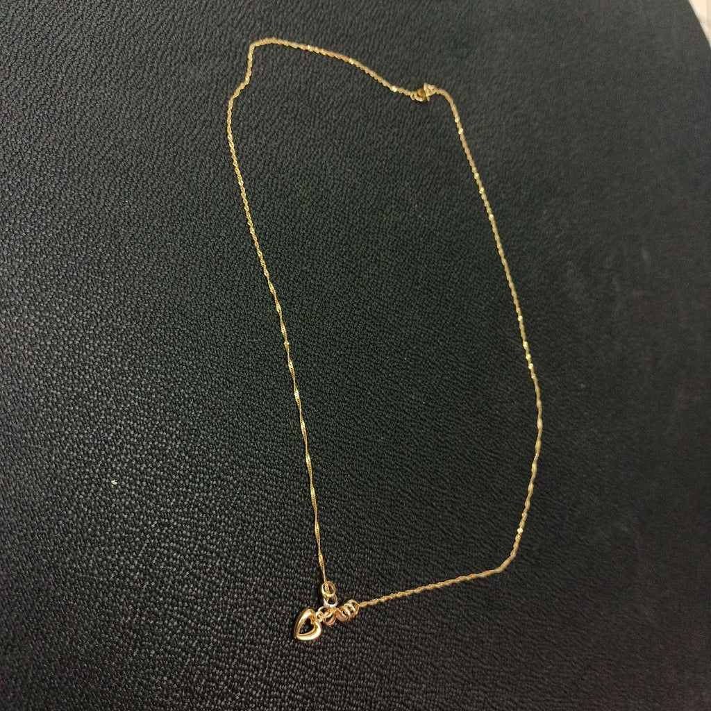 GARGANTILLA ORO 14 K 1.5 GRMS (SEMINUEVO)