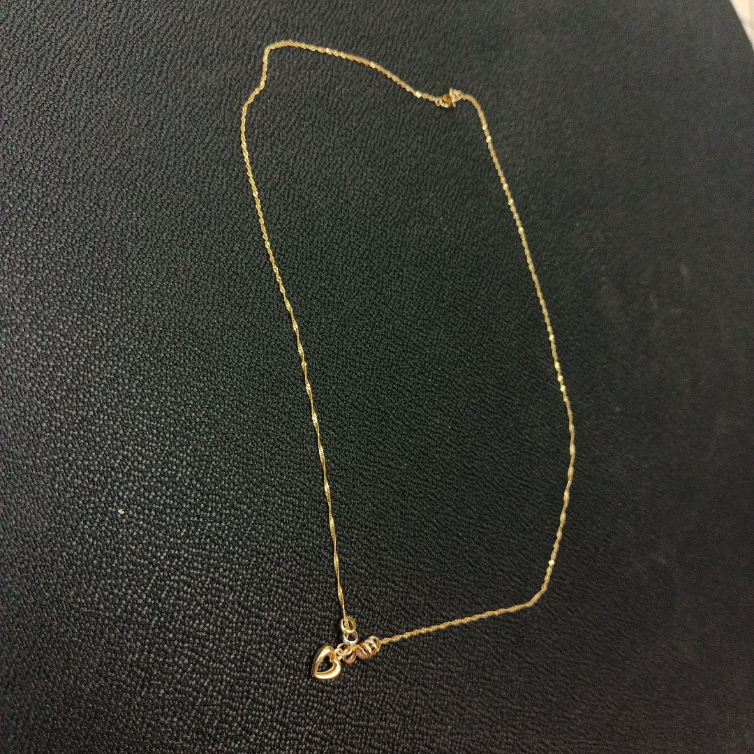 GARGANTILLA ORO 14 K 1.5 GRMS (SEMINUEVO)