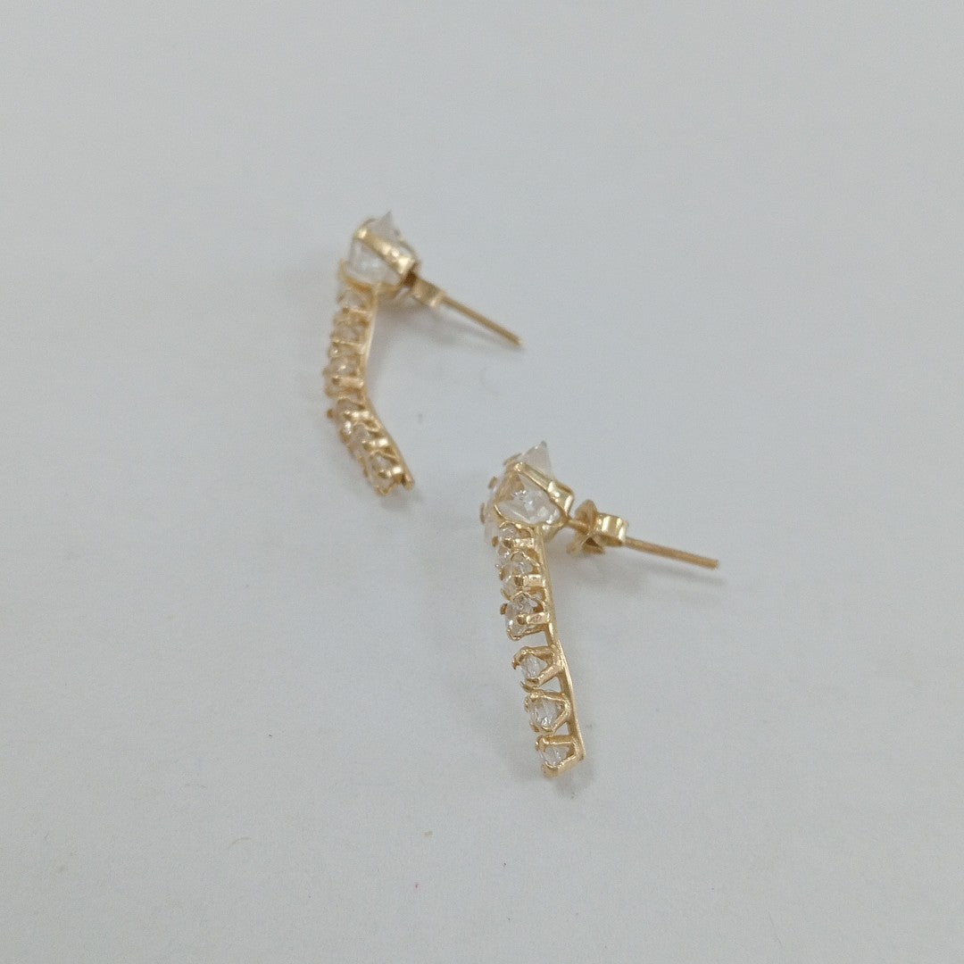 ARETES PAR ORO 10 K 1.9 GRMS (SEMINUEVO)