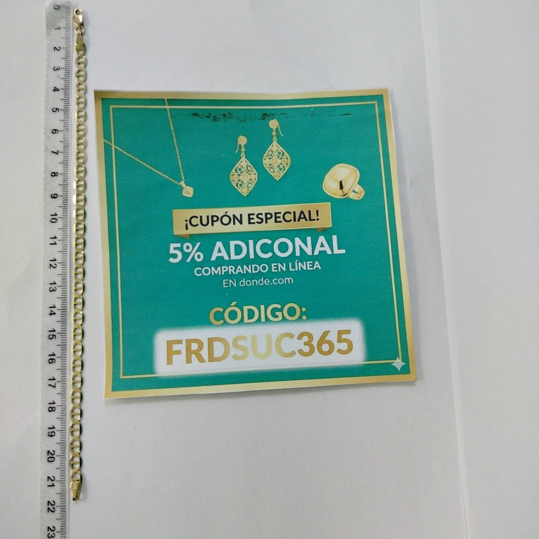 PULSERA TEJIDO GUCHI 5.5G 21 CM (NUEVO)