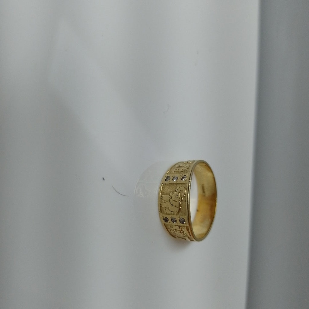 ANILLO ORO 14 K 4.1 GRMS (SEMINUEVO)