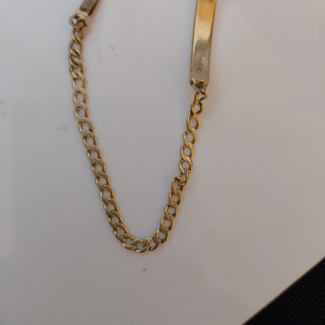 ESCLAVA ORO 14 K 4.3 GRMS (SEMINUEVO)