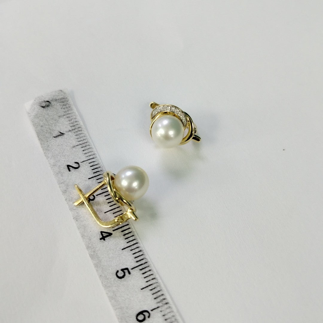 ARETES PAR ORO 14 K 4.7 GRMS (SEMINUEVO)