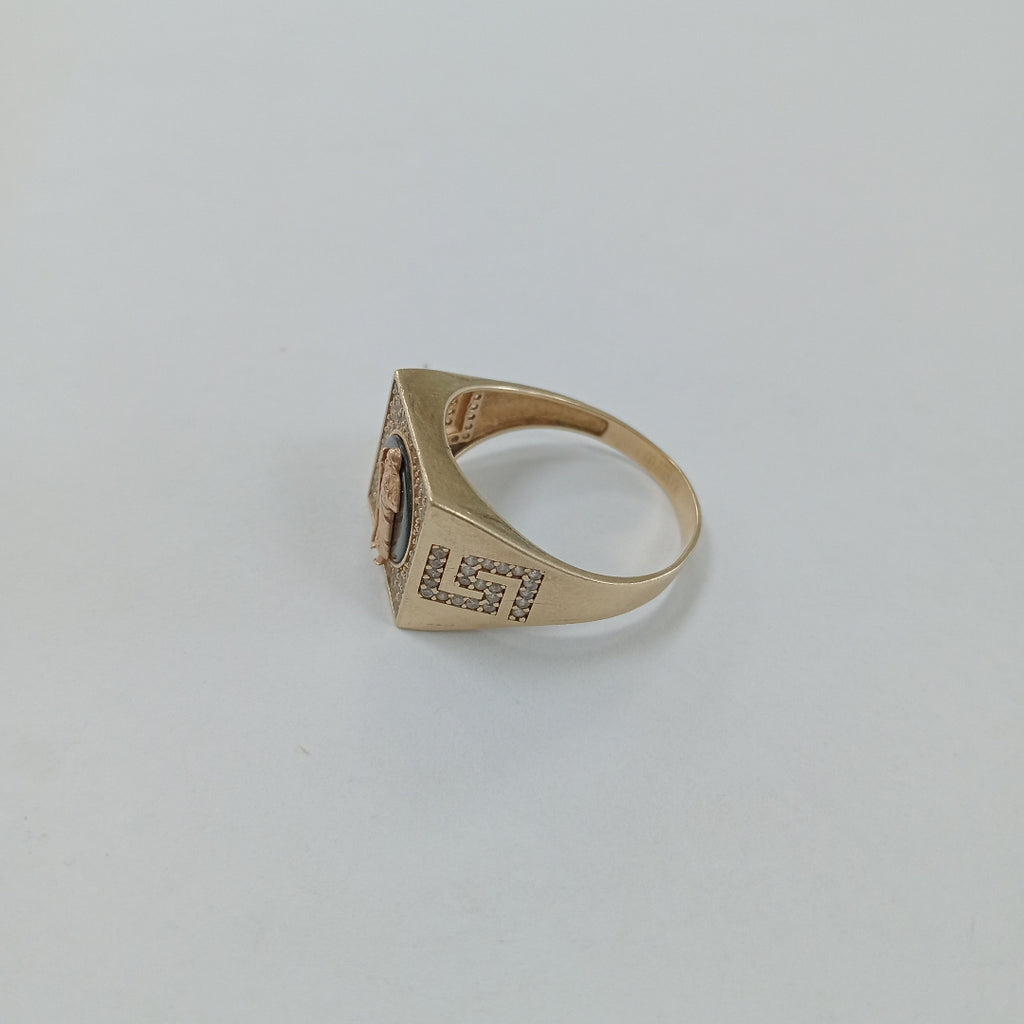 ANILLO ORO 10 K 5.5 GRMS (SEMINUEVO)