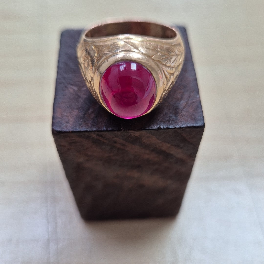 ANILLO ORO 10 K 15,50 GRMS (SEMINUEVO)