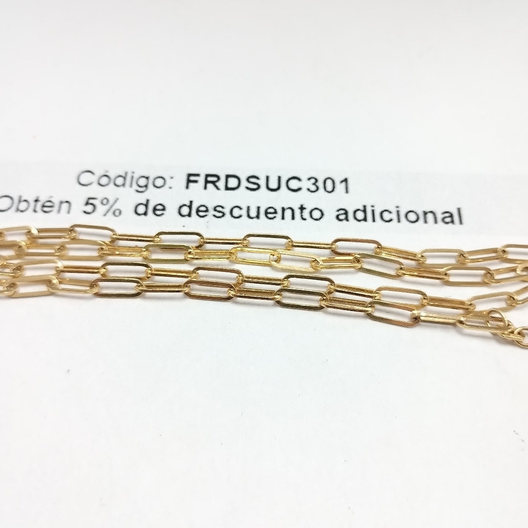 CADENAS ESPECIAL ORO 14K 9.7 (NUEVO)