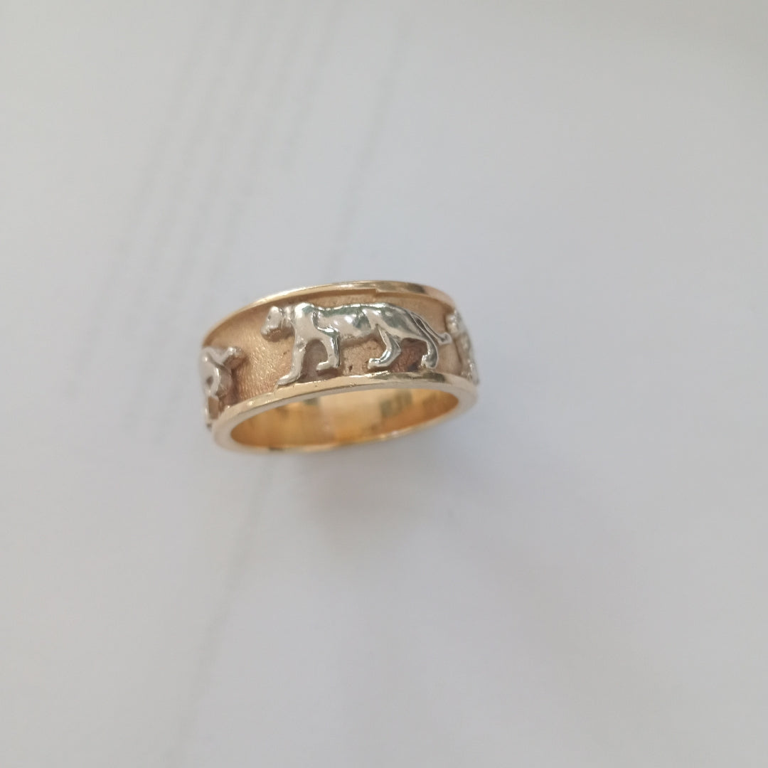 ARGOLLA ORO 14 K 10.9 GRMS (SEMINUEVO)