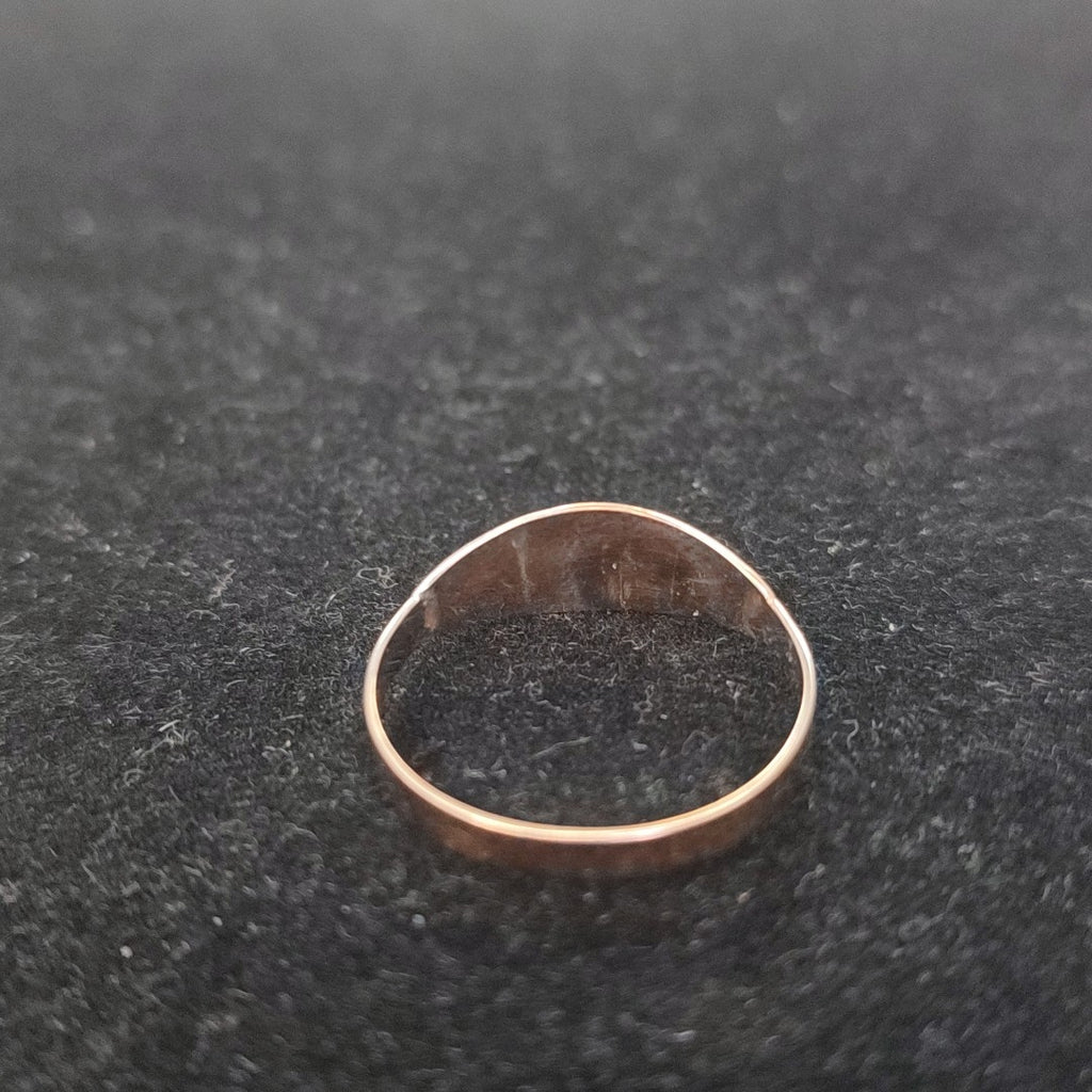 ANILLO DE GRADUACIÓN ORO 8 K 1,10 GRMS (SEMINUEVO)