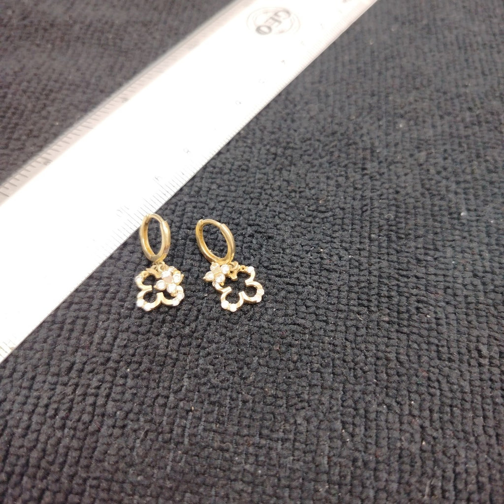 ARETES PAR ORO 14 K 2,10 GRMS (SEMINUEVO)