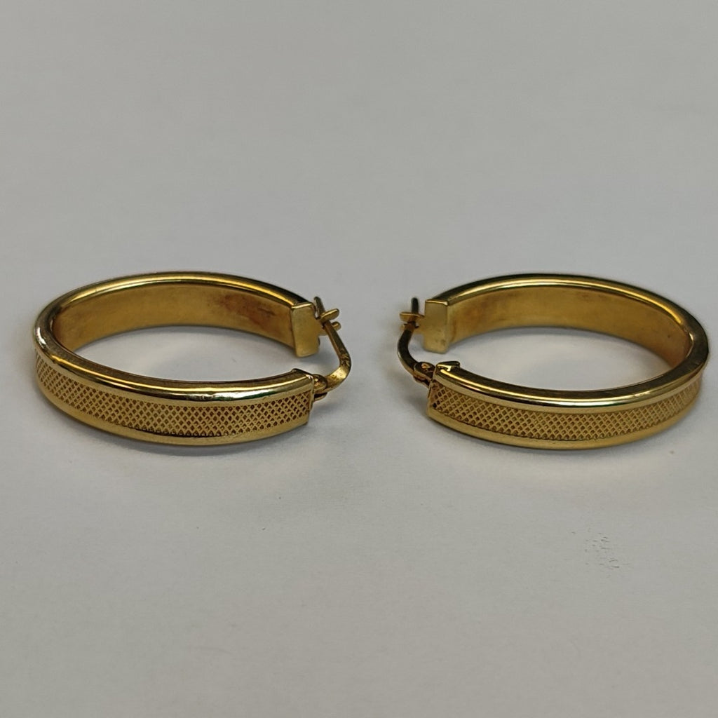 ARRACADAS PAR ORO 14 K 3.4 GRMS (SEMINUEVO)